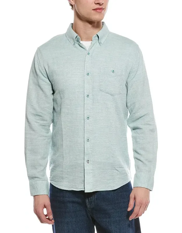 Horizontal Slub Pebble Dobby Shirt