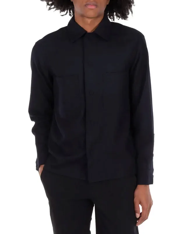 Patch Pocket Long-sleeve Shirt