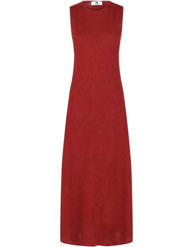 Chevron Maxi Dress