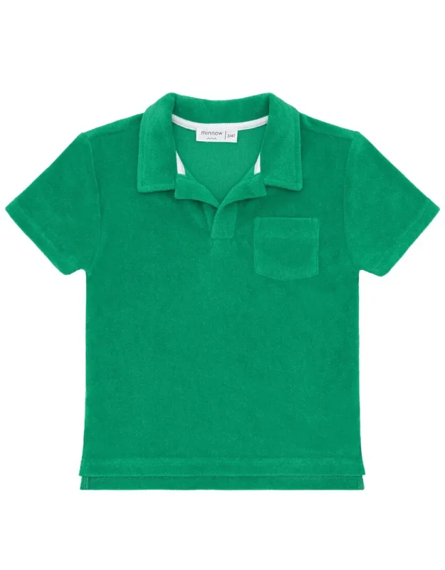 French Terry Polo Shirt
