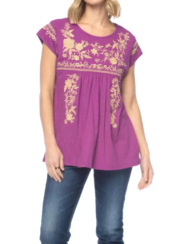 Cap Sleeve Blouse