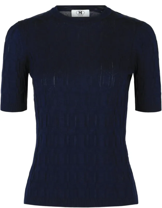 Cable-knit Pattern Sweater