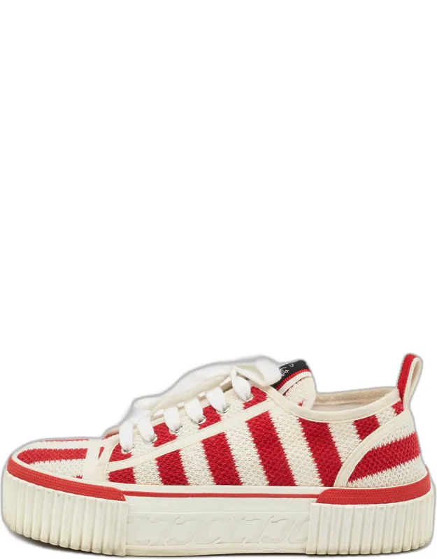 Super Pedro Knit Fabric Platform Low Top Sneakers