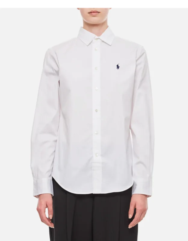 Long-sleeve Shirt With Front Buttons