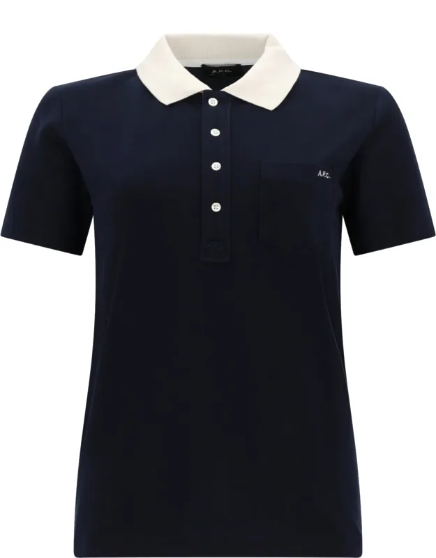 Polo Shirt With Logo And Contrasting Collar