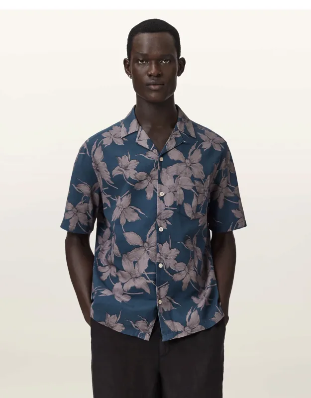 Relaxed Fit Short Sleeve Shirt