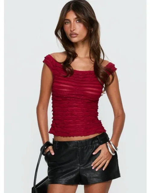 Lylah Frill Detail Top