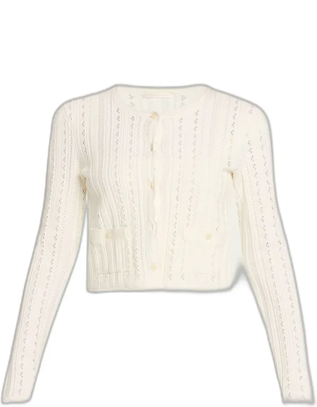 Pointelle Cardigan