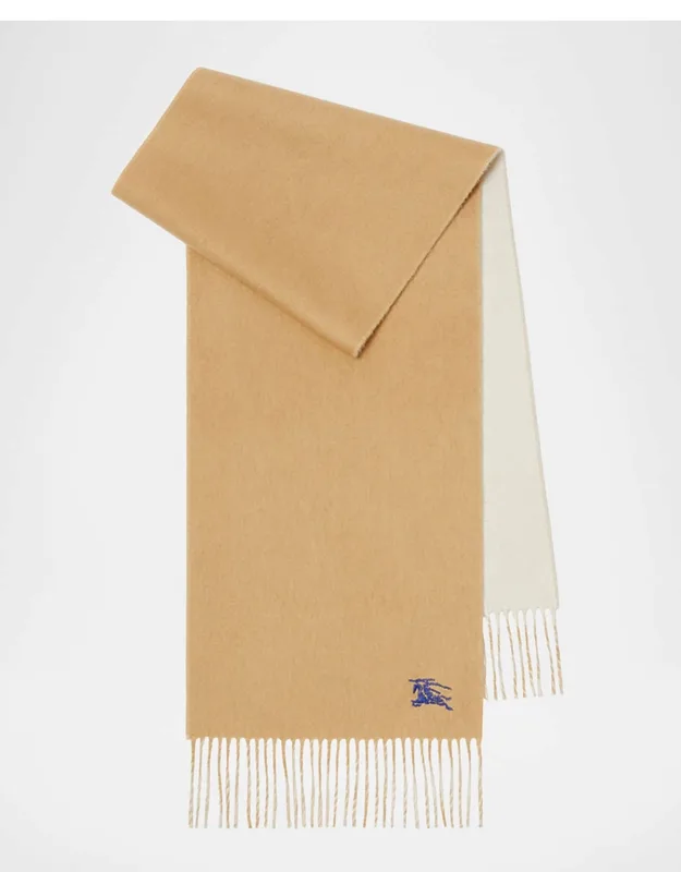 Cashmere Double-face Embroidered Scarf