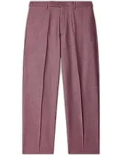 Relaxed-fit Overdyed Wool-mohair Trousers