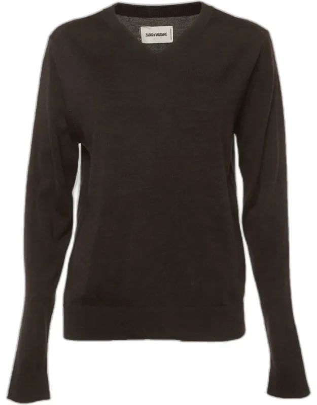 Wool V Neck Sweater
