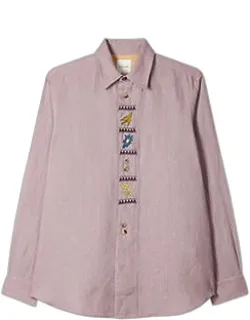 Linen Embroidered Shirt