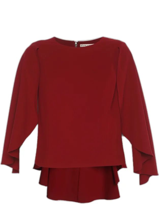 Cropped Cape Top