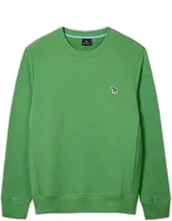 Organic Cotton Zebra Logo Sweatshirt