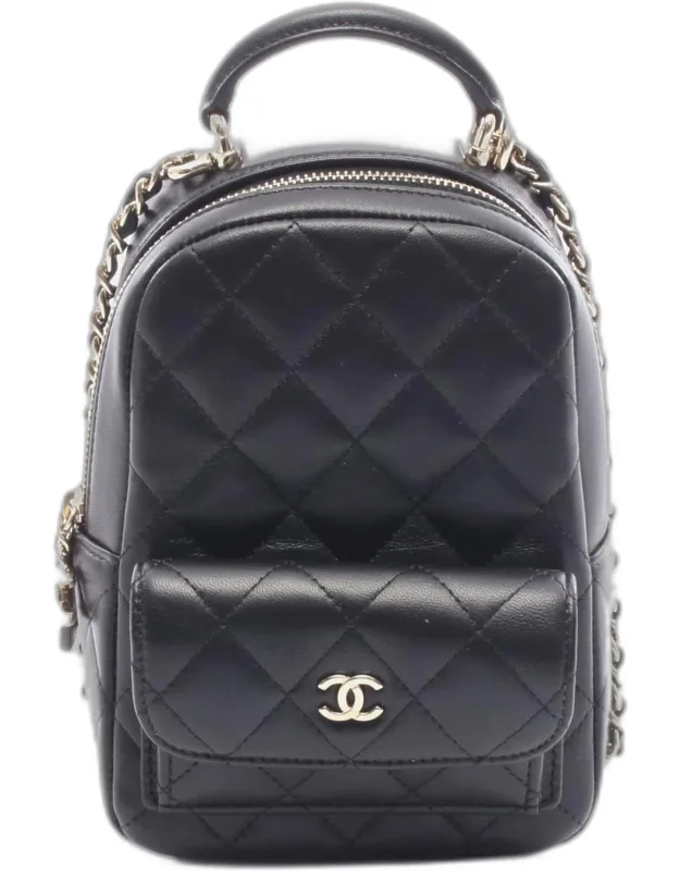 Matelasse Backpack/handbag