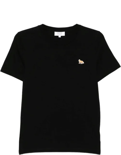 Embroidered-logo T-shirt