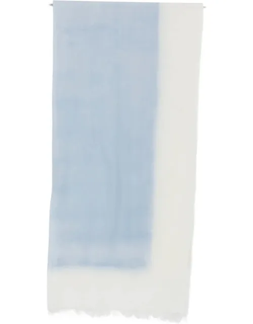 Fringed Colour Block Scarf