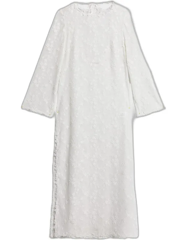 Floral Lace Coverup Dress