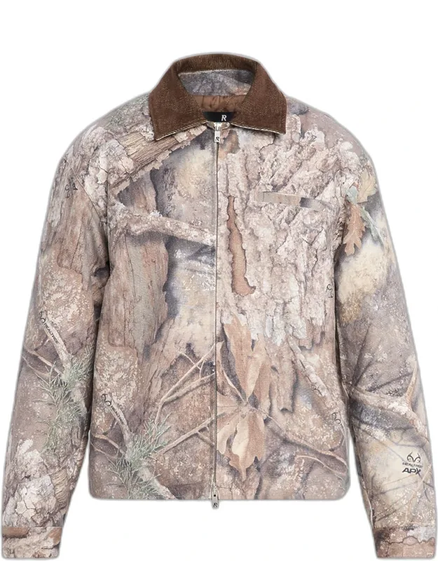 Zip-up Camo Jacket
