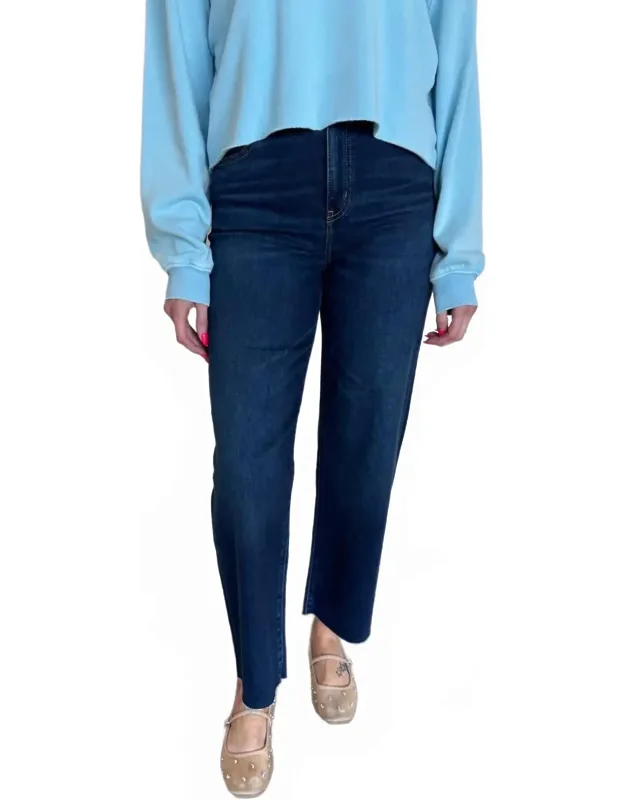 High Rise Ankle Jeans