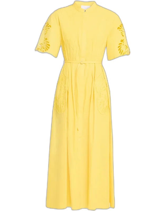 Embroidered Maxi Dress