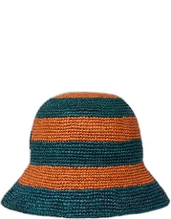 Raffia Stripe Hat