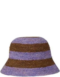Raffia Stripe Hat