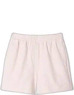 Cotton-blend Stripe Shorts