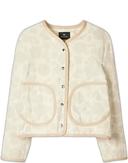 Floral Jacquard Jacket