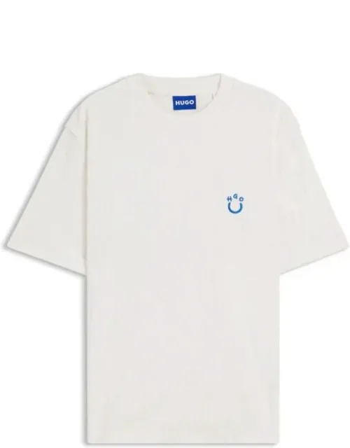 Cotton-toweling T-shirt
