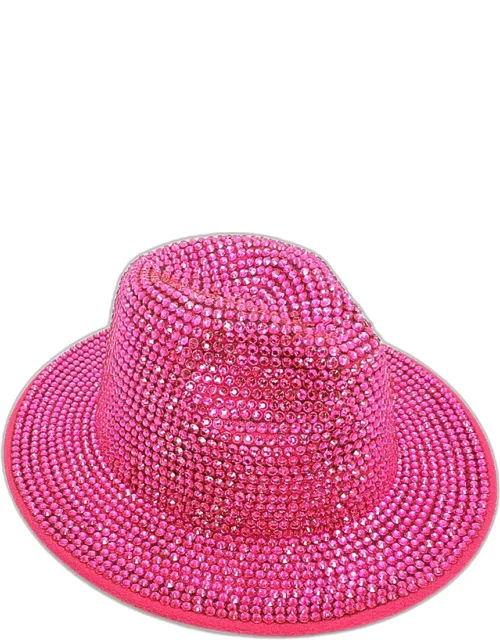 Bling Studded Panama Hat