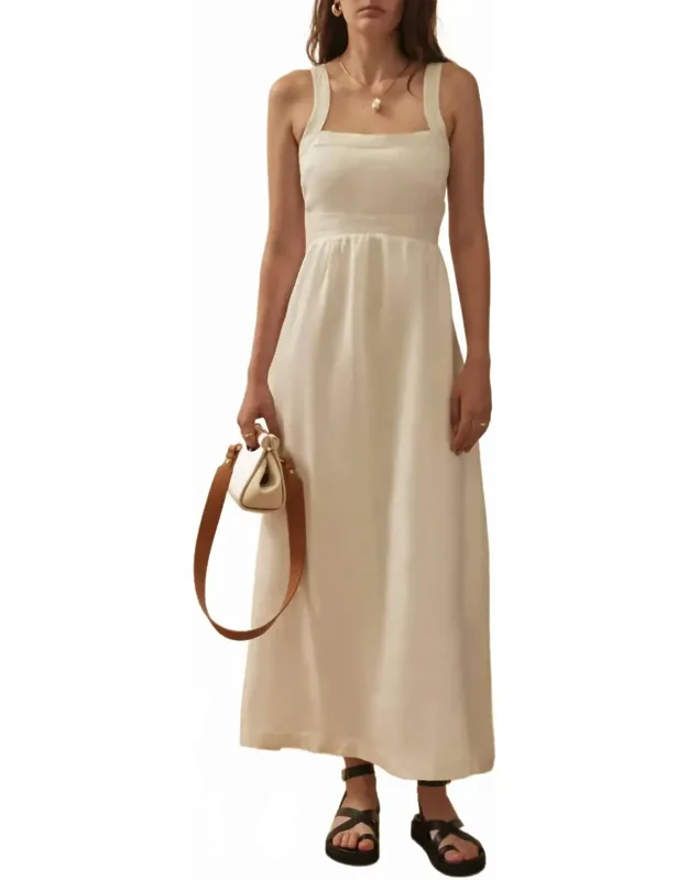 Cross-over Back Strap Dress