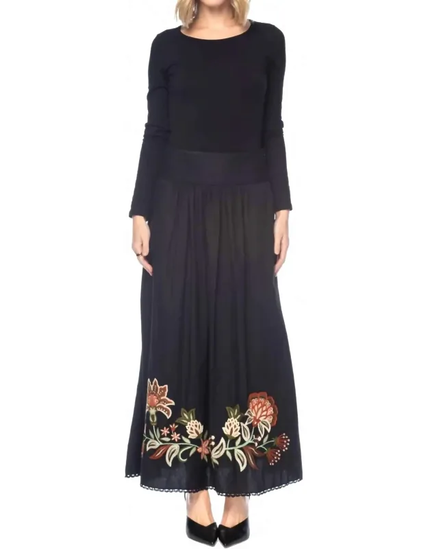 Embroidered Skirt