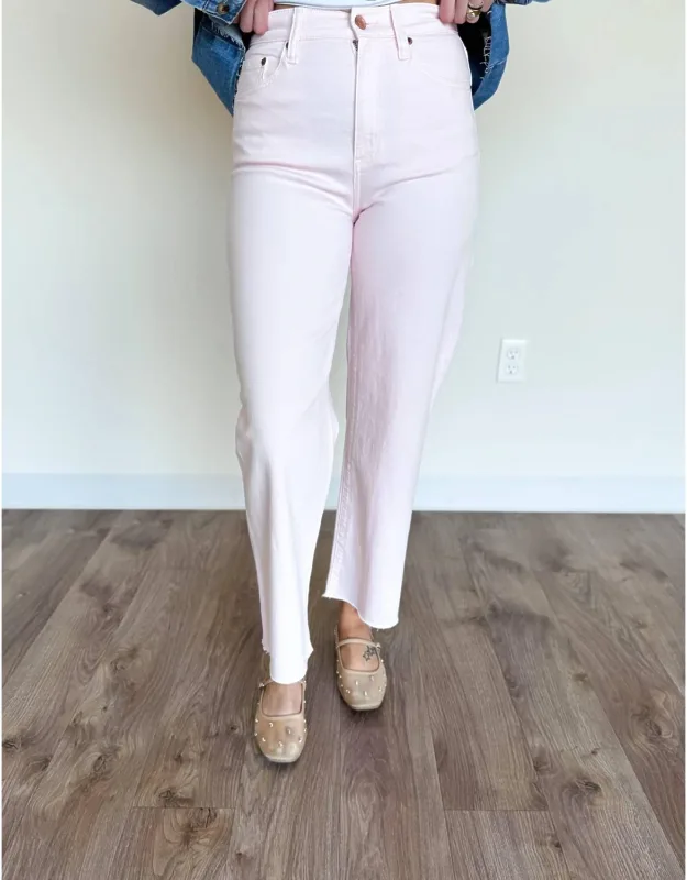 Lisette High Rise Wide Ankle Jeans
