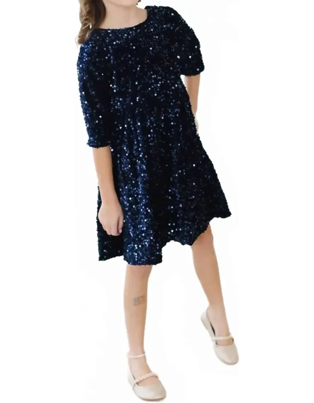 Velvet Sequin Dress