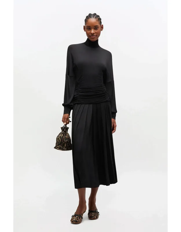 Ruched Long Dress