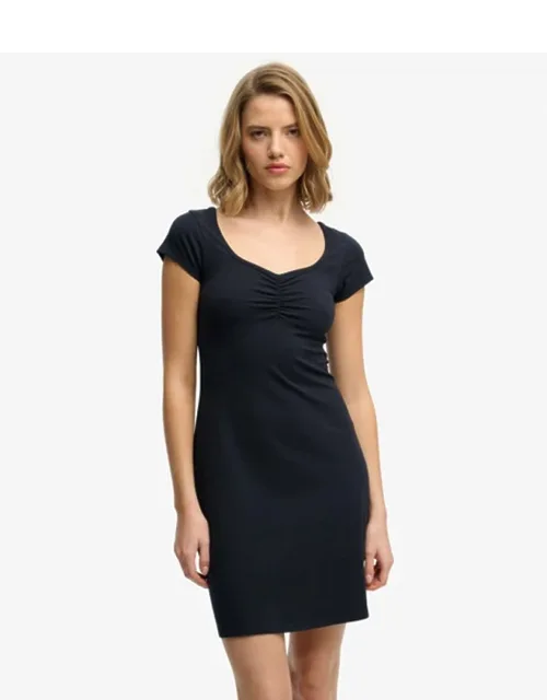 Sweetheart Jersey Mini Dress