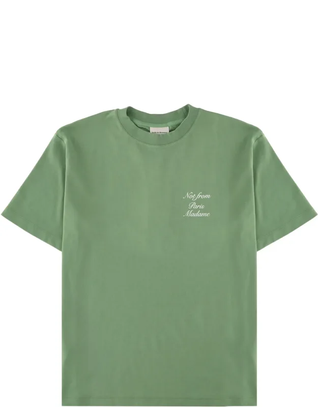 Slogan Calligraphy T-shirt