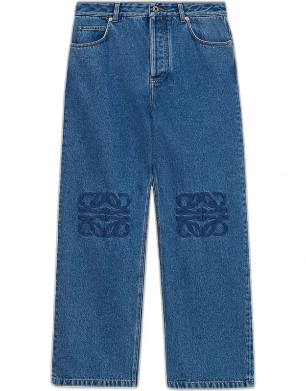 Anagram Denim Baggy-fit Jeans