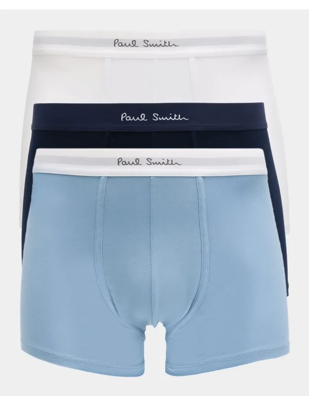 Solid Cotton Boxer Briefs