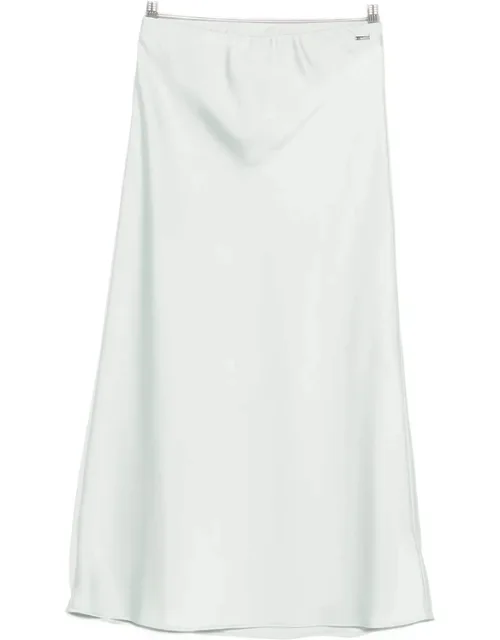 Plain Midi Skirt