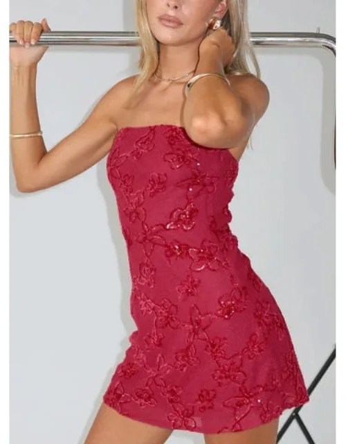 Mimosie Strapless Mini Dress
