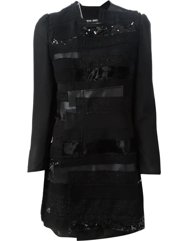 Patchwork Design Coat