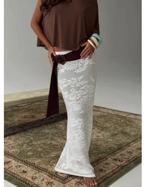Crochet Maxi Skirt