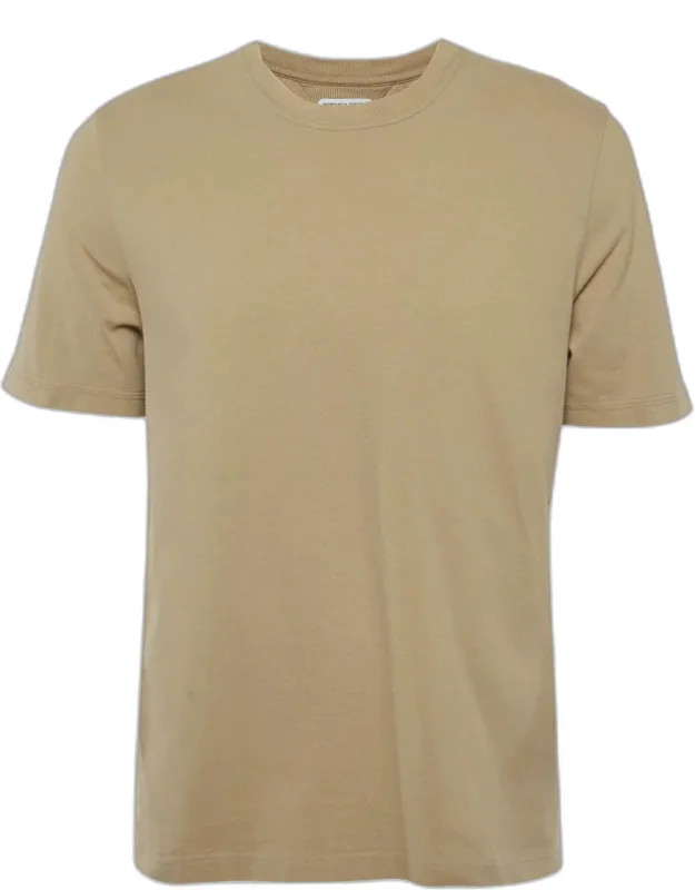 Olive Green Jersey Crewneck T-shirt