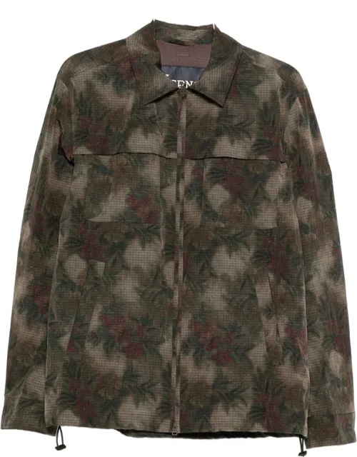 Floral Print Jacket