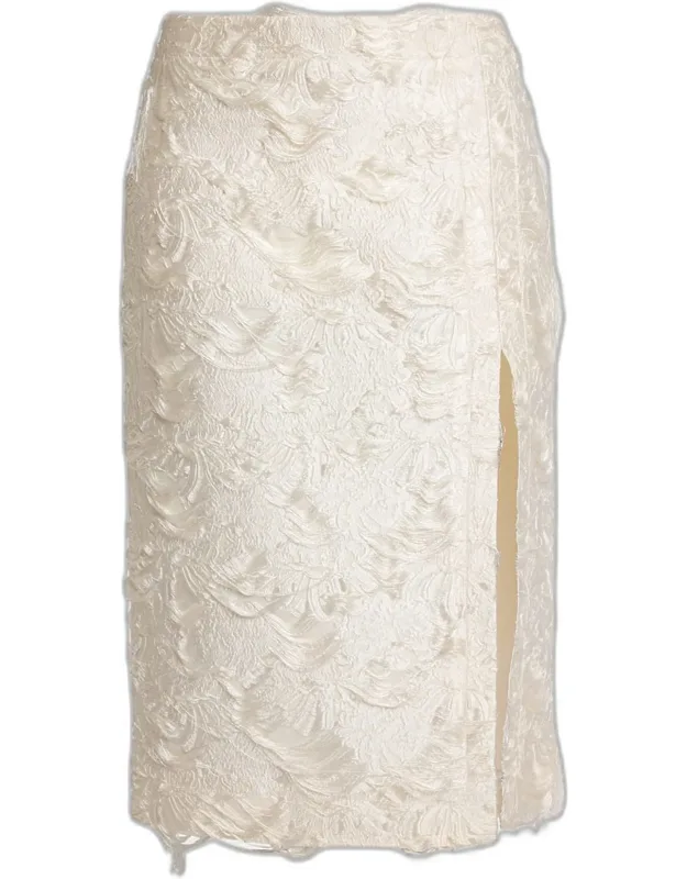 Chrysanthemum Jacquard Skirt