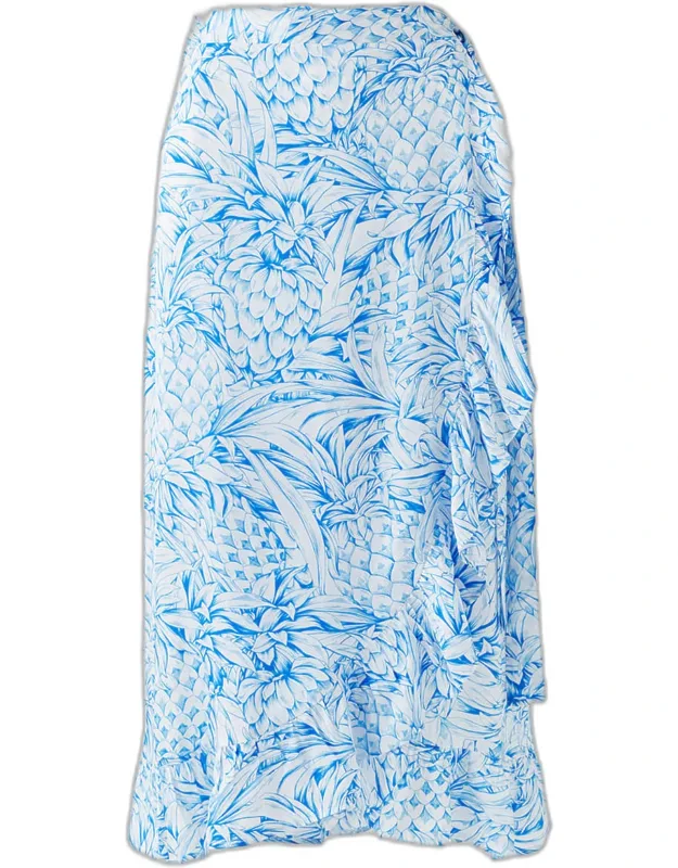 Pineapple Wrap Skirt