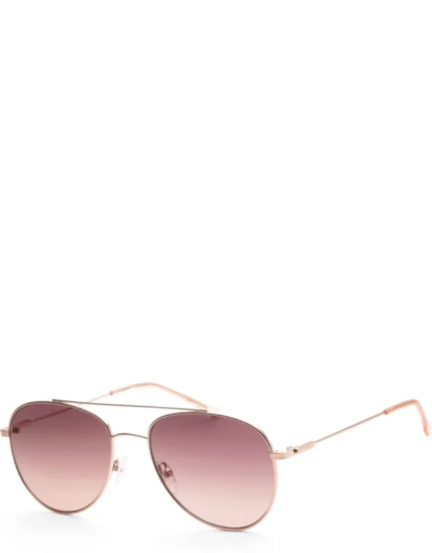 55mm Rose Gold Sunglasses