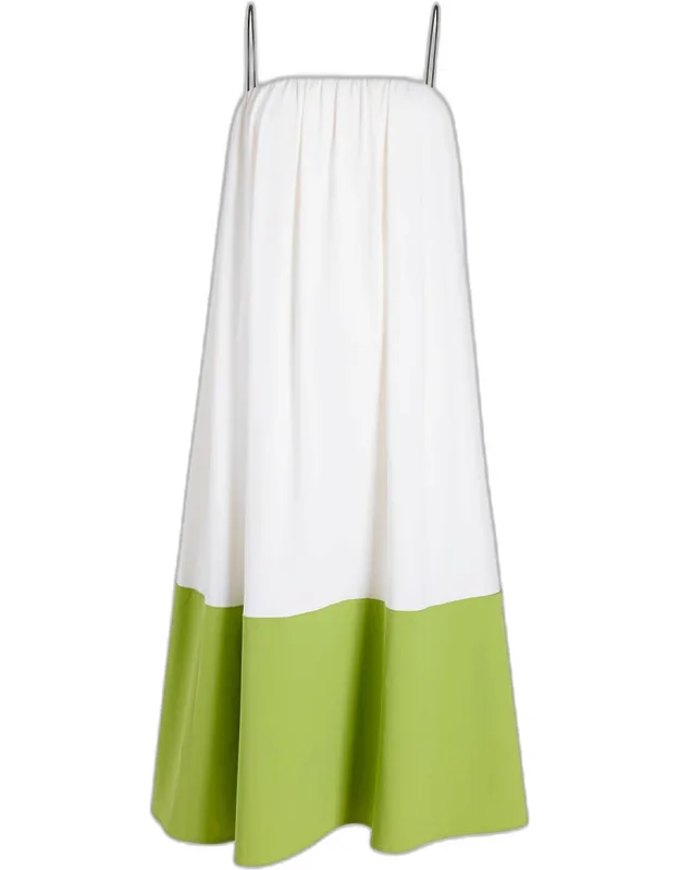 Crepe Jersey Midi Dress